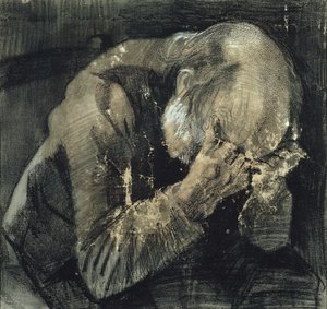 Man with his Head in his Hands